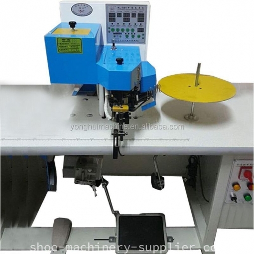 Folding machine for leather products