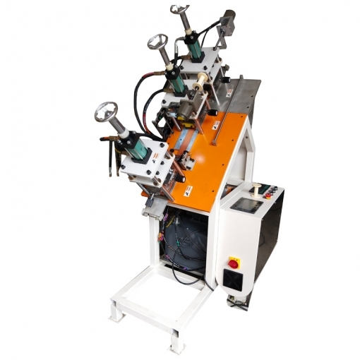 Leather patchem bossing cutting machine